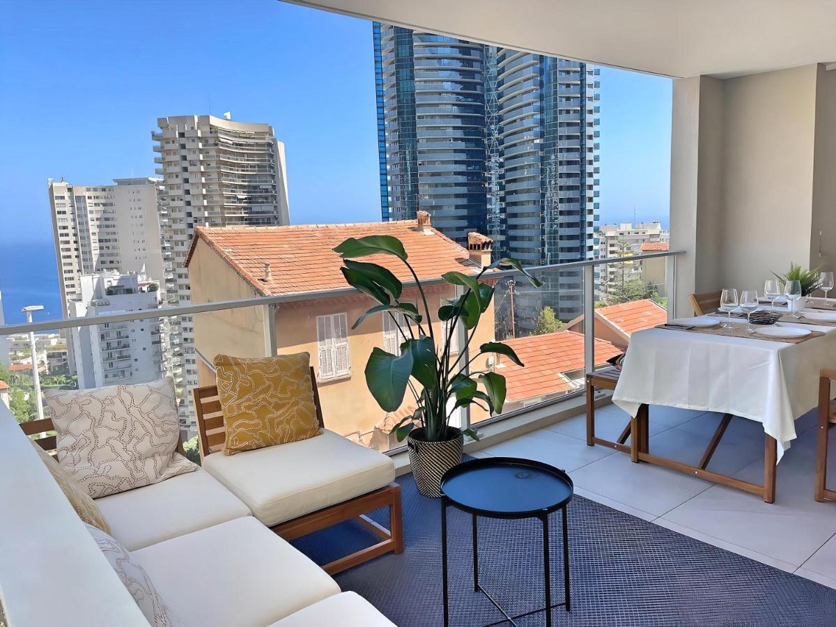 Appartement Neuf, Monaco Avec Vue Mer Босолей Экстерьер фото