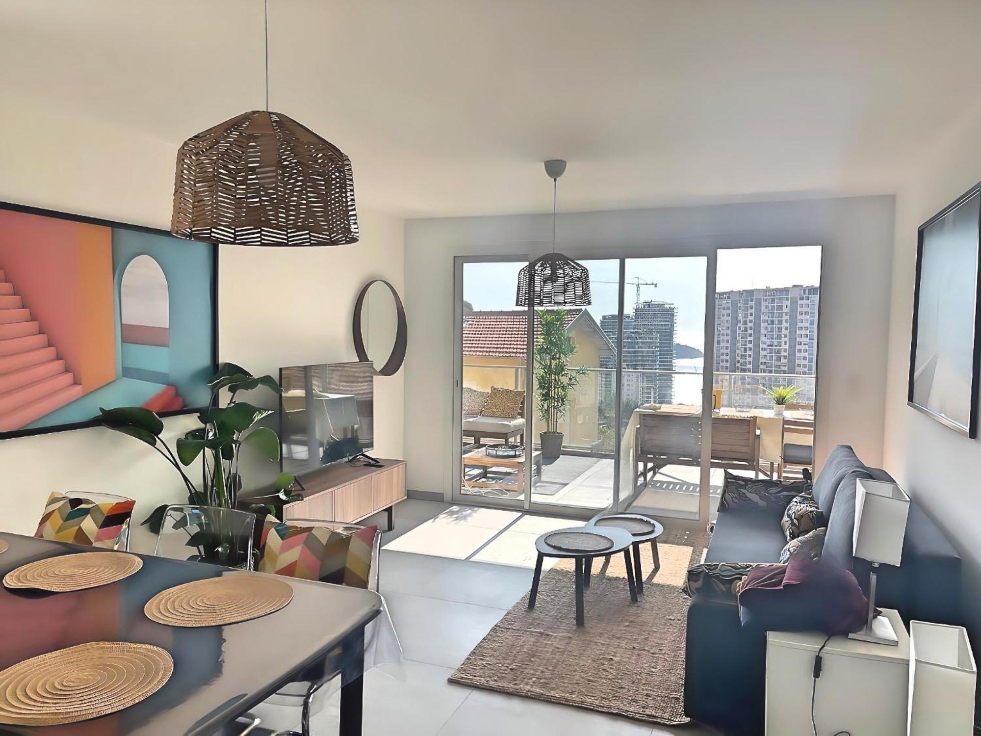 Appartement Neuf, Monaco Avec Vue Mer Босолей Экстерьер фото